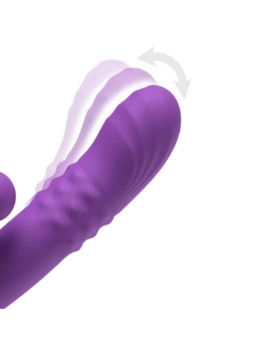 FANTASY FOR HER - HARMONI PRO VIBROMASSEUR LAPIN VIOLET POUR POINT G ET CLITORIAL