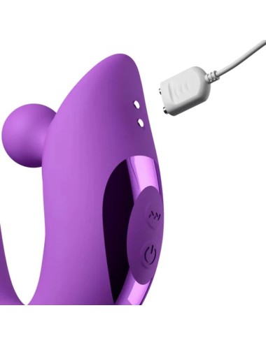 FANTASY FOR HER - HARMONI PRO VIBROMASSEUR LAPIN VIOLET POUR POINT G ET CLITORIAL