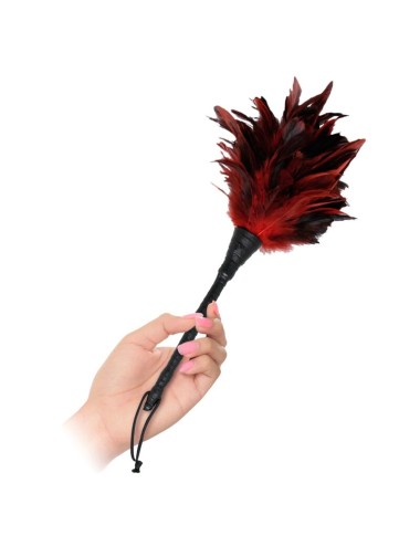 FETISH FANTASY SERIES - CARESSEUR DE PLUMES NOIRES ET ROUGES