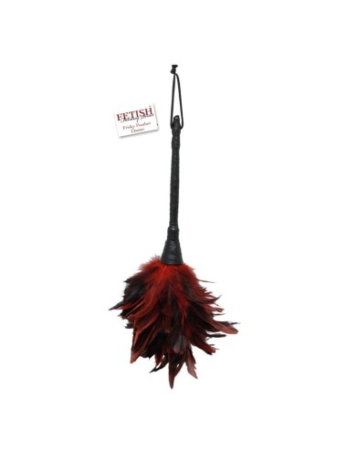 FETISH FANTASY SERIES - CARESSEUR DE PLUMES NOIRES ET ROUGES