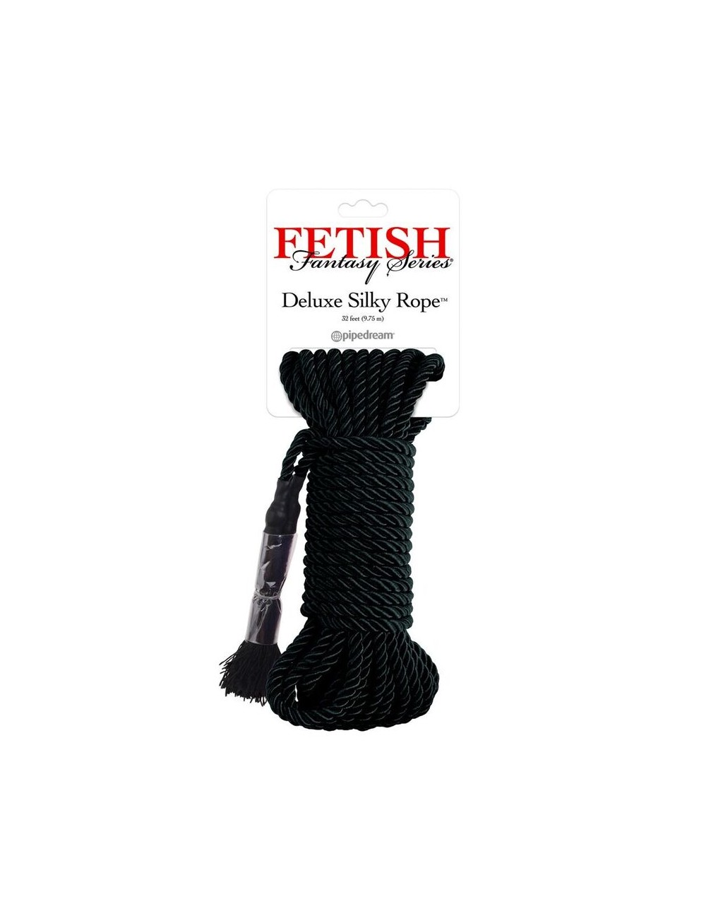 FETISH FANTASY SERIES - CORDE DE SOIE NOIRE DE LUXE 9