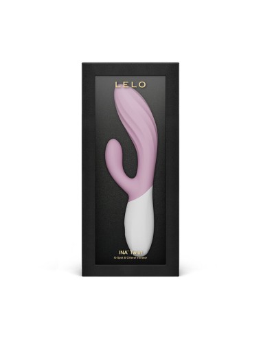 LELO - INA TWIST DOUBLE VIBRATEUR LAPIN POUR LE POINT G ET LE CLITORIS ROSE