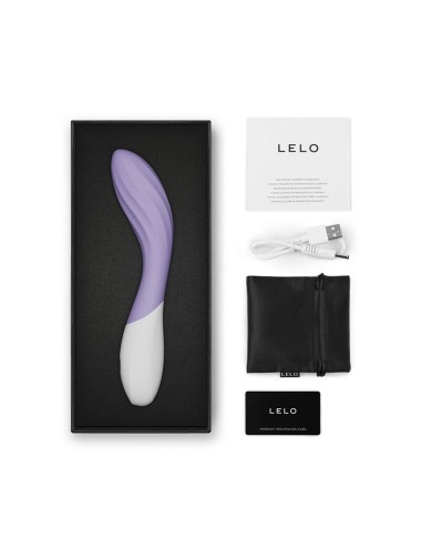 LELO - MONA TWIST VIBRATEUR POINT G RECHARGEABLE CONTRÔLÉ PAR APPLICATION LAVANDE