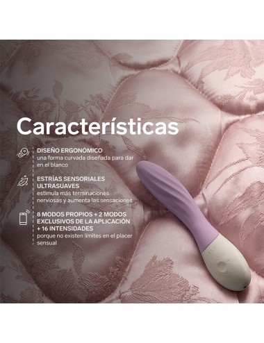 LELO - MONA TWIST VIBRATEUR POINT G RECHARGEABLE CONTRÔLÉ PAR APPLICATION LAVANDE