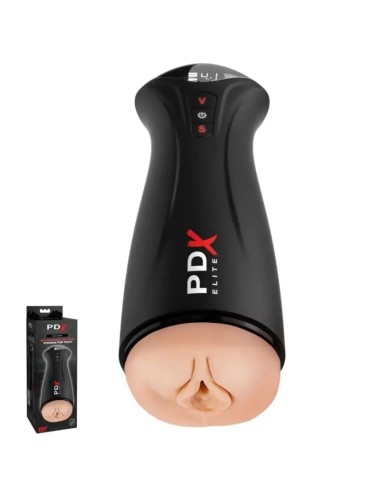 PDX ELITE - FAP-GASM MASTURBATEUR À SUCCION ET VIBRATION INTERMITTENTES
