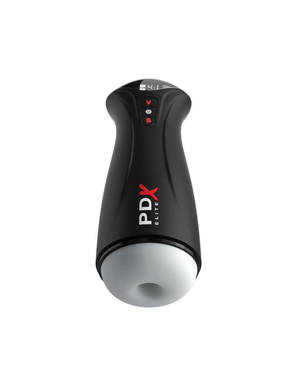 PDX ELITE - MASTURBATEUR MASCULIN TRANSPARENT FAP-GASM AVEC SUCCION INTERMITTENTE
