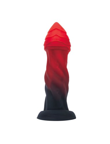 POWER MONSTERS - GOLIATH INFERNAL BICOLORE FANTASY GODEMICHET EN SILICONE 25 CM Ø 6 CM