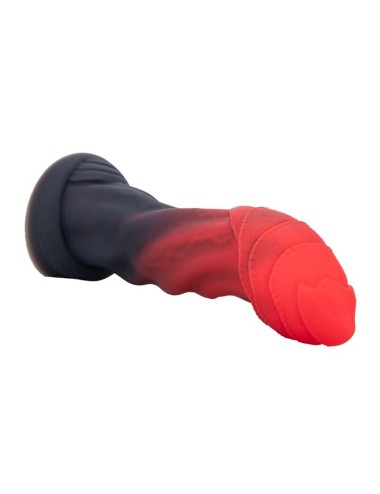 POWER MONSTERS - GOLIATH INFERNAL BICOLORE FANTASY GODEMICHET EN SILICONE 25 CM Ø 6 CM