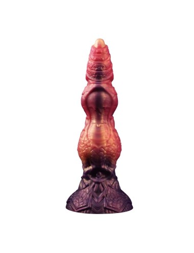 POWER MONSTERS - SAVAGE BEASTLORD TRICOLOR FANTASY GODEMICHET EN SILICONE 24 CM Ø 5 CM