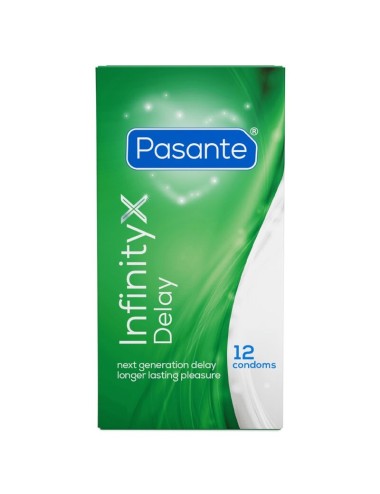 PASANTE - PRÉSERVATIFS DELAY INFINITY 12 UNITÉS