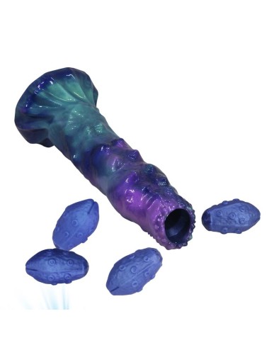 POWER MONSTERS - DUSKWAKER SENTINEL GONFLABLE TRICOLOR EN SILICONE, 23 CM Ø 5 CM