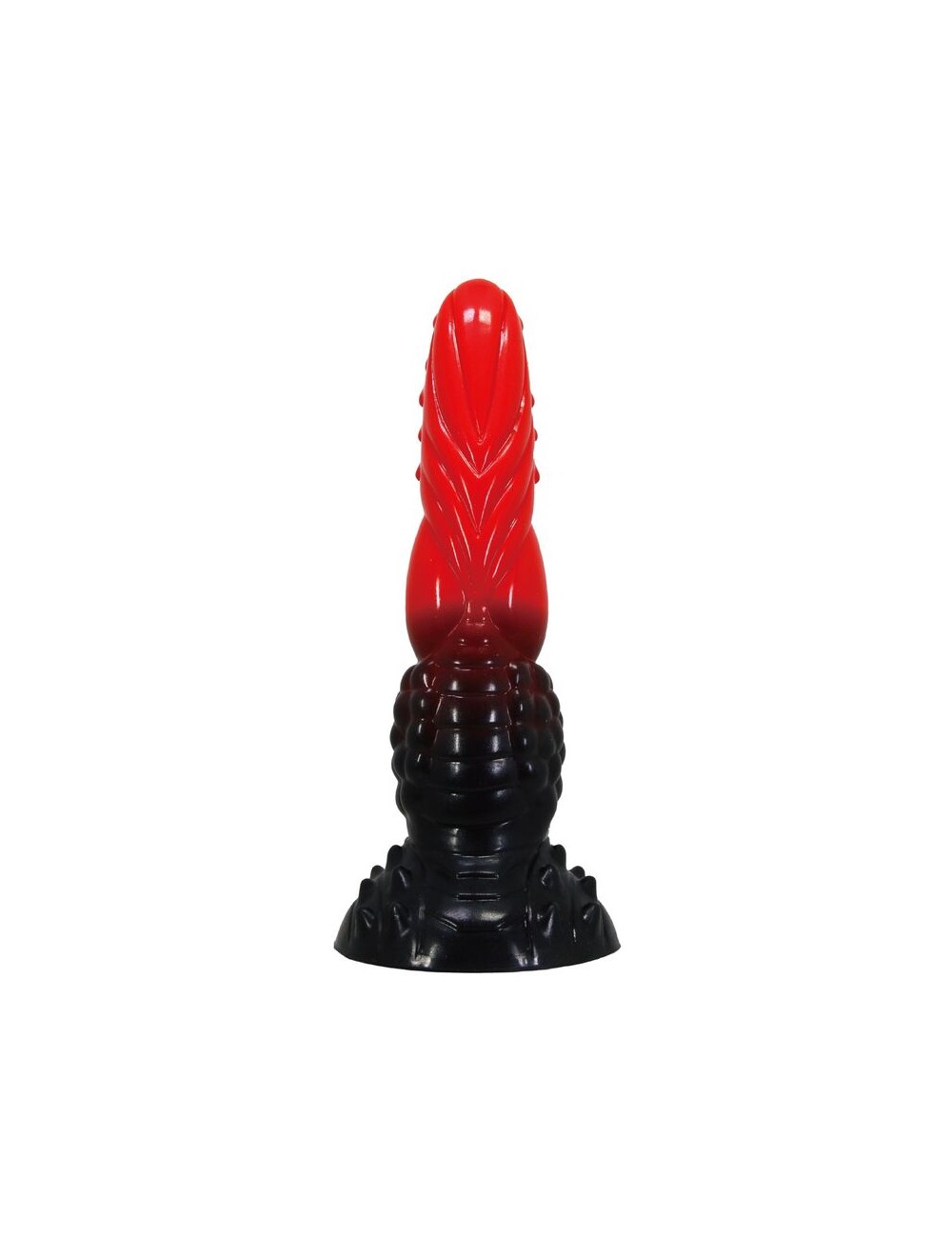 POWER MONSTERS - GODEMICHÉ FANTAISIE DRAGON DE FEU AVEC VENTOUSE 24