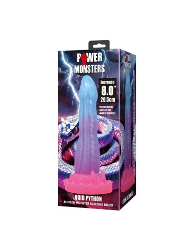 POWER MONSTERS - GODEMICHET FANTASY PYTHON DU VIDE AVEC VENTOUSE 20