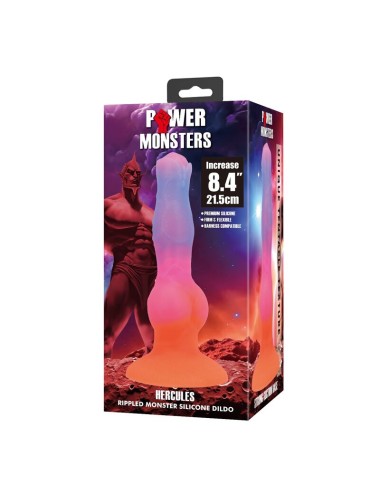 POWER MONSTERS - GODEMICHET EN SILICONE HERCULES FANTASY 21