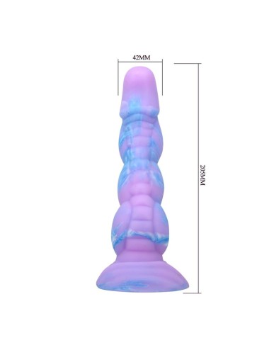 POWER MONSTERS - ALIEN FANTASY GODEMICHET EN SILICONE 20,5 CM Ø 4,8 CM