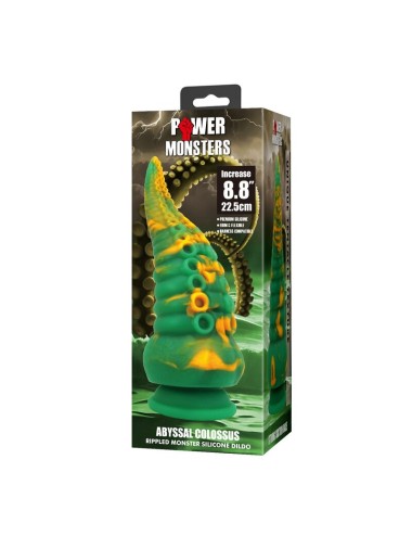 POWER MONSTERS - ABYSSAL COLOSSUS BICOLOR FANTASY GODEMICHET EN SILICONE 22