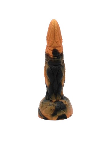 POWER MONSTERS - TYRANNOSAURE BICOLORE FANTASY GODEMICHET EN SILICONE 20,5 CM Ø 5 CM