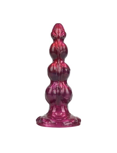 POWER MONSTERS - PRIMAL BEASTLORD GODEMICHET EN SILICONE TRANSLUCIDE ROSE FANTASTIQUE 26 CM Ø 5 CM