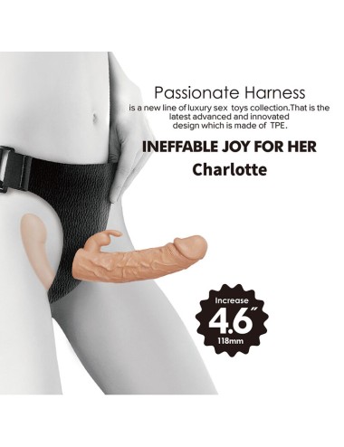 BAILE - CHARLOTTE HOLLOW DOUBLE PÉNÉTRATION STRAP-ON CHAIR