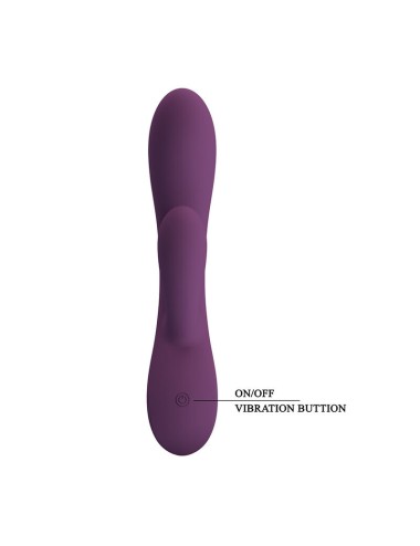 PRETTY LOVE - VIBRATEUR LAPIN RECHARGEABLE ROSOLYN 10 FONCTIONS