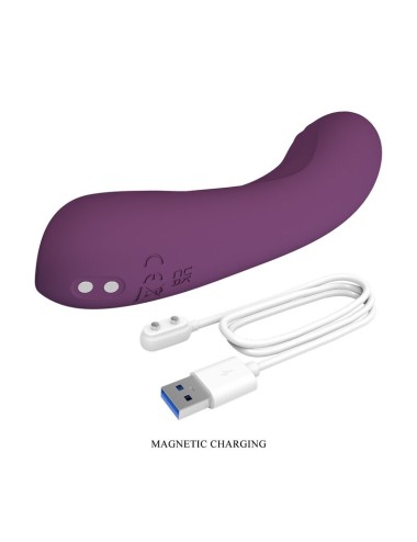 PRETTY LOVE - VIBRATEUR RECHARGEABLE LLOYDE 10 FONCTIONS VIOLET