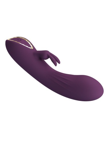 PRETTY LOVE - LANDYN VIBRATEUR LAPIN RECHARGEABLE 10 FONCTIONS VIOLET