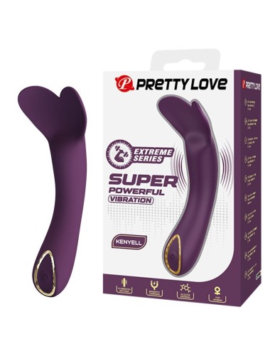 PRETTY LOVE - VIBRATEUR RECHARGEABLE KENYELL 10 FONCTIONS VIOLET