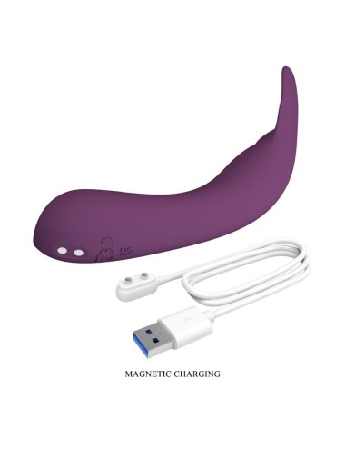 PRETTY LOVE - VIBRATEUR RECHARGEABLE KENYELL 10 FONCTIONS VIOLET