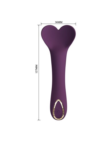 PRETTY LOVE - VIBRATEUR RECHARGEABLE KENYELL 10 FONCTIONS VIOLET