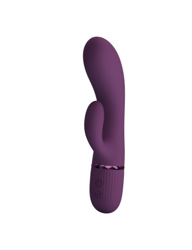 PRETTY LOVE - MARGIE VIBRATEUR LAPIN RECHARGEABLE 10 FONCTIONS VIOLET