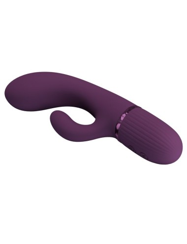 PRETTY LOVE - MARGIE VIBRATEUR LAPIN RECHARGEABLE 10 FONCTIONS VIOLET