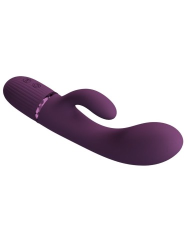 PRETTY LOVE - MARGIE VIBRATEUR LAPIN RECHARGEABLE 10 FONCTIONS VIOLET