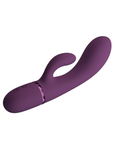 PRETTY LOVE - MARGIE VIBRATEUR LAPIN RECHARGEABLE 10 FONCTIONS VIOLET