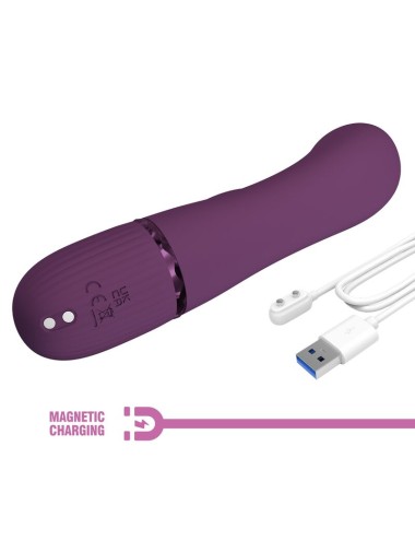 PRETTY LOVE - MARGIE VIBRATEUR LAPIN RECHARGEABLE 10 FONCTIONS VIOLET