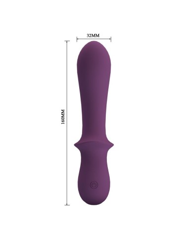 PRETTY LOVE - VIBRATEUR RECHARGEABLE ABIGAIL 10 FONCTIONS VIOLET