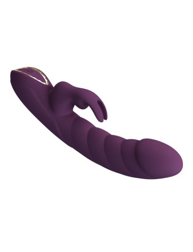 PRETTY LOVE - VIBRATEUR LAPIN RECHARGEABLE HARPER 10 FONCTIONS VIOLET
