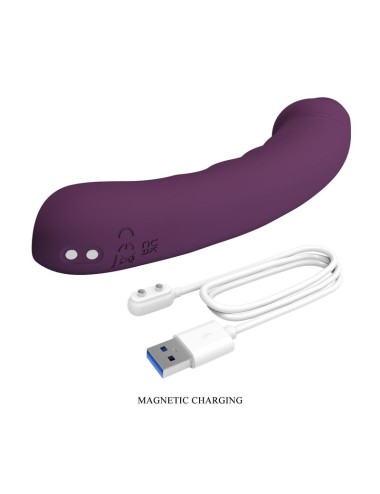 PRETTY LOVE - VIBRATEUR RECHARGEABLE AMARA 10 FONCTIONS VIOLET