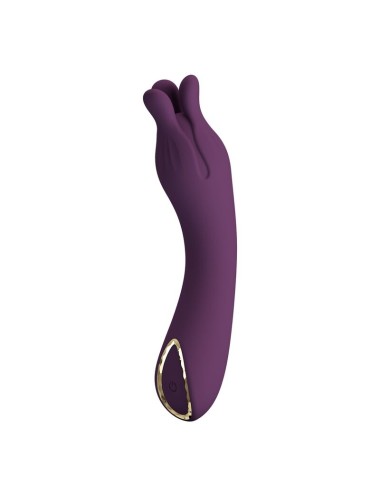 PRETTY LOVE - VIBRATEUR RECHARGEABLE LUNAO 10 FONCTIONS VIOLET