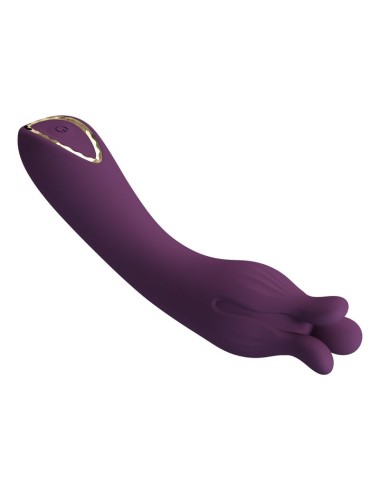 PRETTY LOVE - VIBRATEUR RECHARGEABLE LUNAO 10 FONCTIONS VIOLET