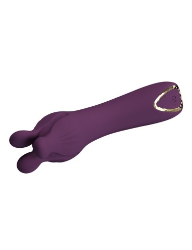 PRETTY LOVE - VIBRATEUR RECHARGEABLE LUNAO 10 FONCTIONS VIOLET