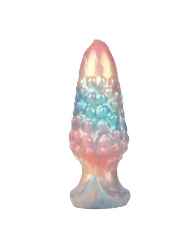 POWER MONSTERS - PLUG ANAL GONFLABLE TRICOLOR EBON LEVIATHAN 18 CM