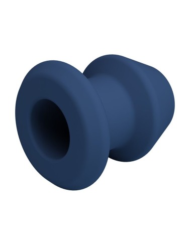 MR PLAY - JACK BLEU PLUG ANAL CREUX EN SILICONE, TAILLE M