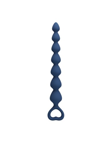 MR PLAY - PERLES ANALES EN SILICONE BLEU ET PLUG ANAL 26