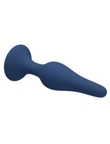 MR PLAY - PLUG ANAL EN SILICONE SLIM BLEU L