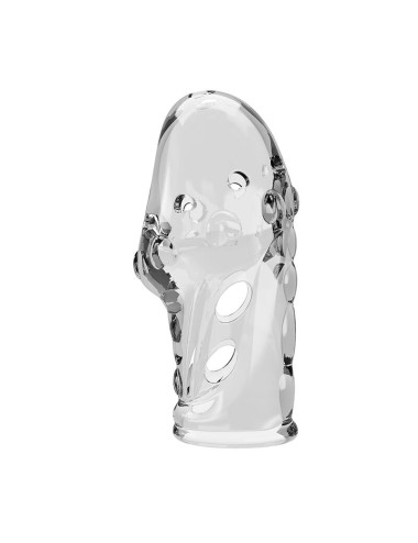PRETTY LOVE - MANCHON PÉNIS ROCKER - GAGNEZ EN ÉPAISSEUR VOTRE PÉNIS TRANSPARENT