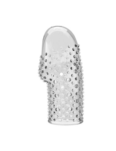 PRETTY LOVE - MANCHON PÉNIS POUR GEEK - GAGNEZ EN ÉPAISSEUR - TRANSPARENT