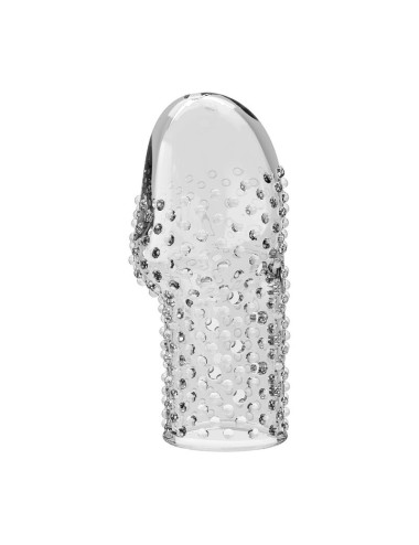 PRETTY LOVE - MANCHON PÉNIS POUR GEEK - GAGNEZ EN ÉPAISSEUR - TRANSPARENT