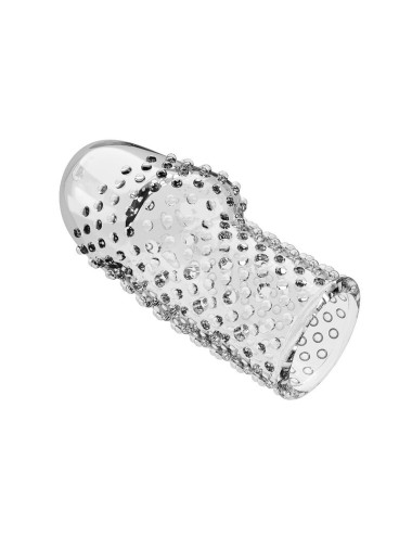 PRETTY LOVE - MANCHON PÉNIS POUR GEEK - GAGNEZ EN ÉPAISSEUR - TRANSPARENT