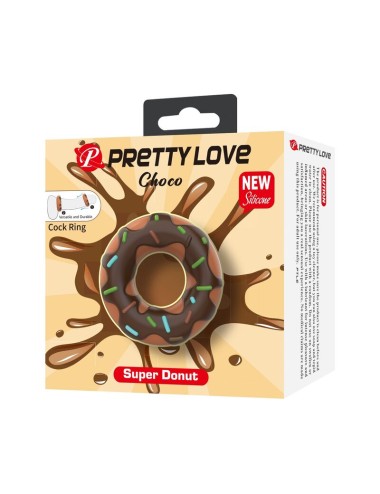 PRETTY LOVE - ANNEAU PÉNIS SUPER DONUT MARRON