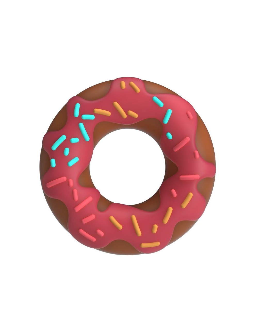 PRETTY LOVE - ANNEAU PÉNIS SUPER DONUT ROSE